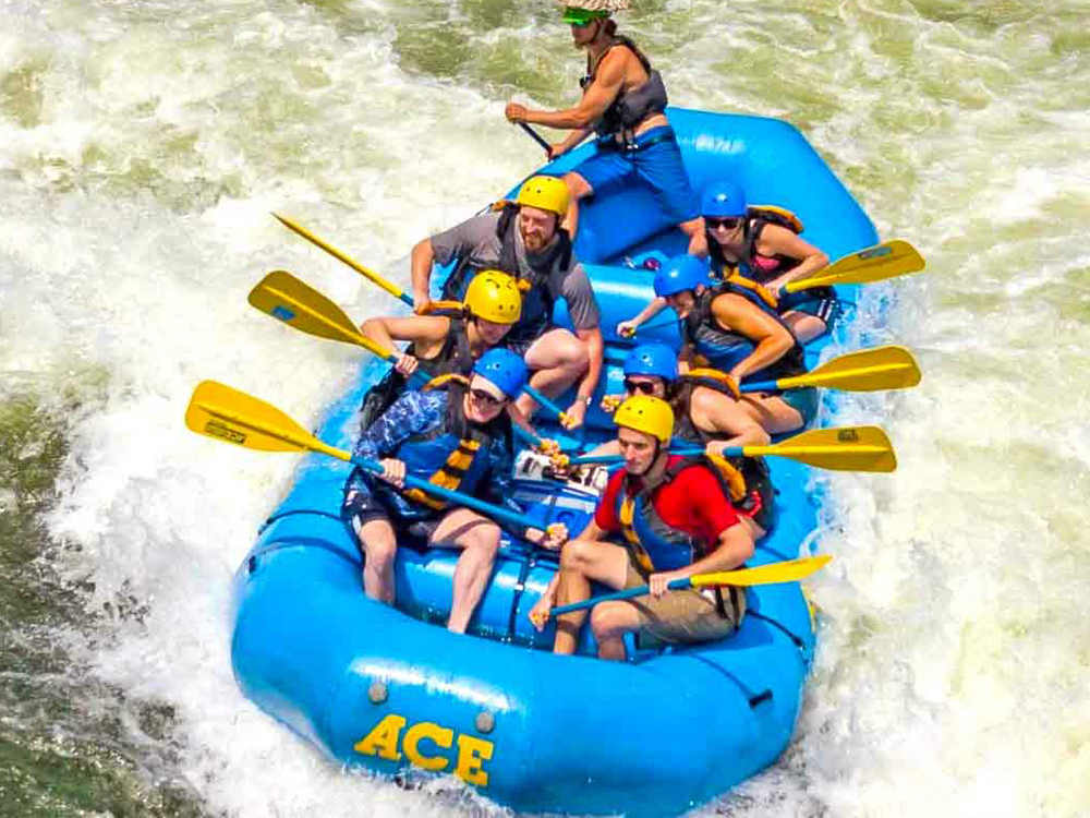 White Water Rafting Boat