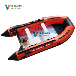 3.0m 10ft aluminum floor inflatable pvc boat