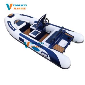 390 aluminum inflatable boat for ribs 