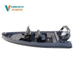 860 stepped aluminum hull speed rigid inflatable rib boat for sale