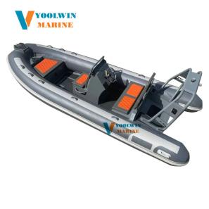 semi rigid double floor PVC inflatable boat for sale