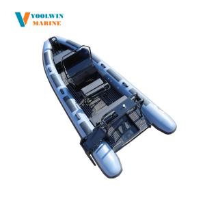 professional off-shore aluminum rigid inflatable boats