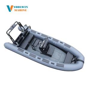 580 luxury hypalon aluminum hull inflatable boats