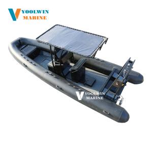 large high quality sport center console rib boat factory