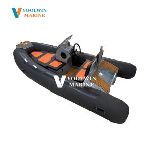 12ft sport 360 semi rigid pvc rubber inflatable rib boat for sale