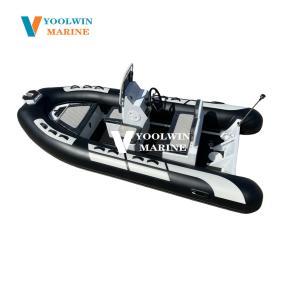 390 semi rigid pvc rubber hypalon rib boat for fishing