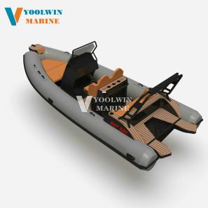 580 pvc orca hypalon luxury rib boat for leisure 