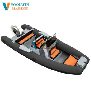 black patrol 680 hypalon rigid rib boat for sale 