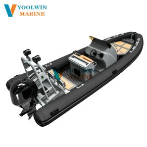 22ft customized 680 rigid inflatable rib rhib boat 