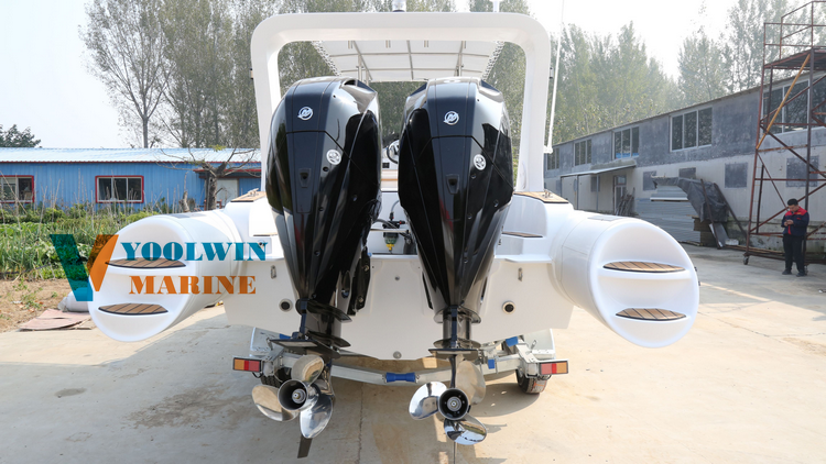 760 rib boat with engine