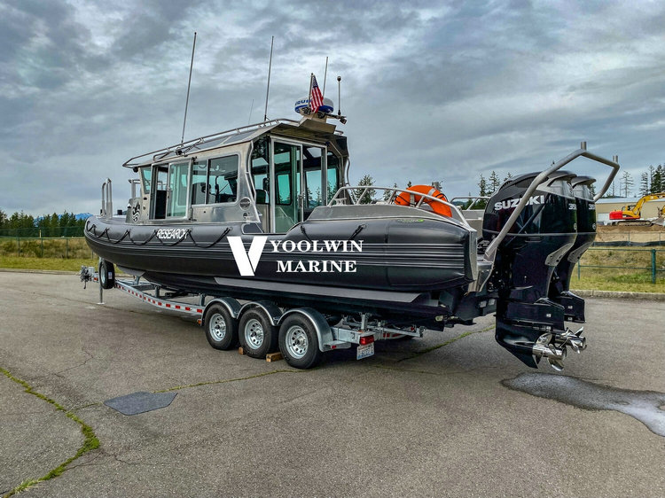 police rhib boat