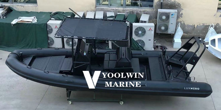 680 aluminum rib boat