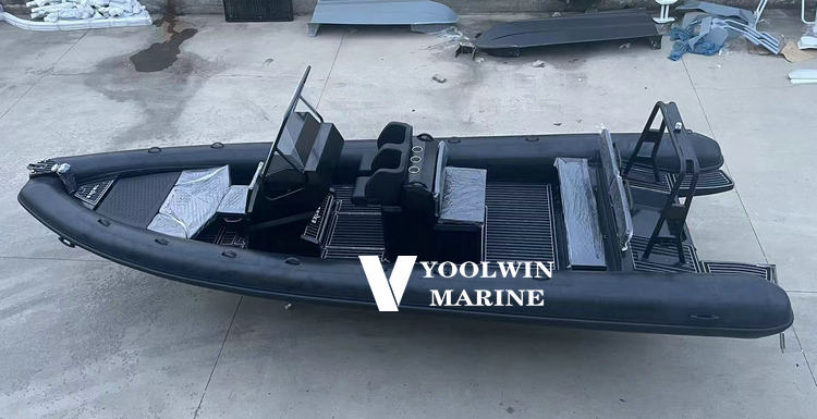 760 aluminum rib boat