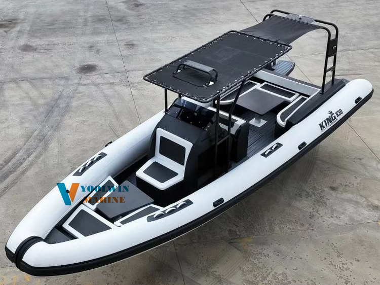 860 aluminum rib boat