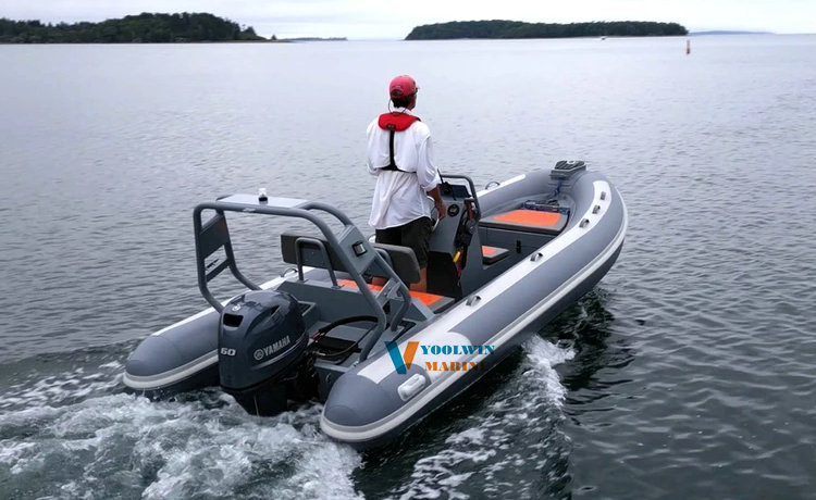 aluminum hull hypalon inflatable boat