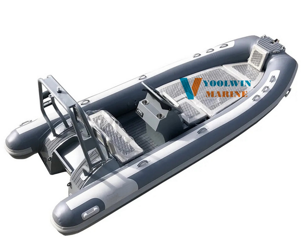 480 aluminum hull inflatable boat