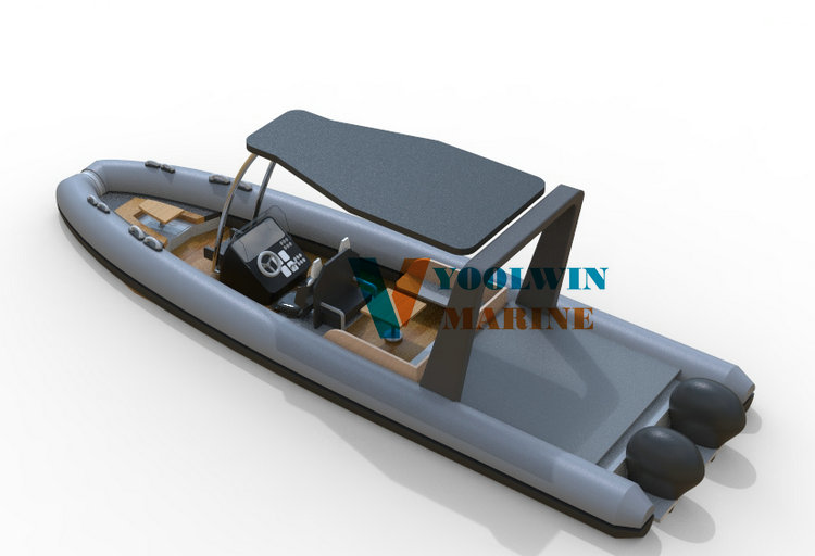 1050 high performance aluminum rib boat