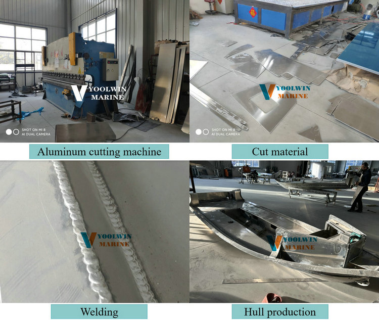 aluminum rib boat production