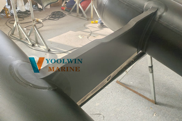 inflatable boat plywood transom