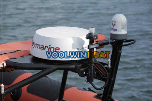 government rhib boat radar