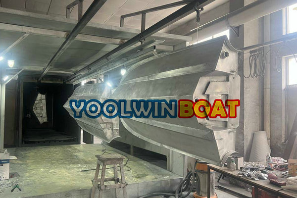 aluminum hull powder coating