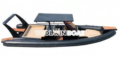 860 recreation aluminum rib boat